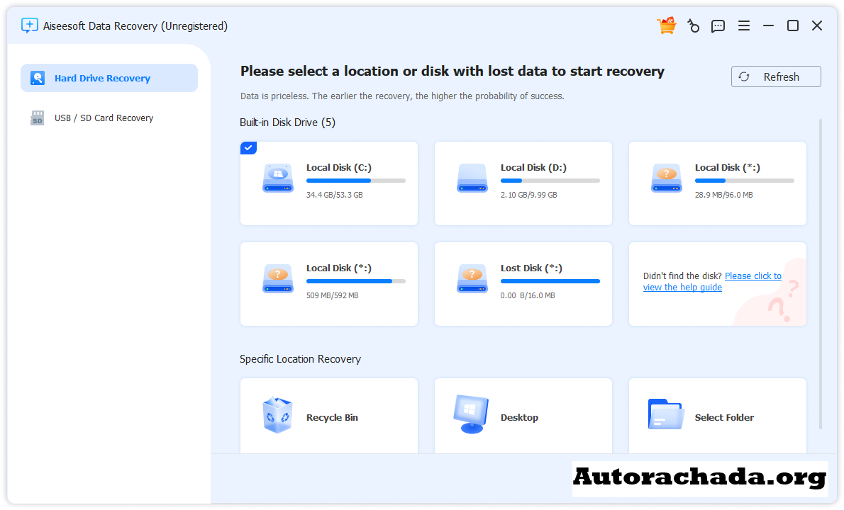 Aiseesoft Data Recovery Crackeado